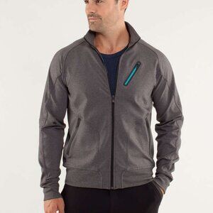 Lululemon Men's Trainer Jacket - Grey/Blue